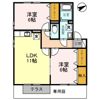 アドラブール岩井の間取り画像