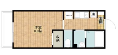 カーサ・ブリランテの間取り画像