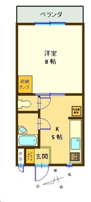 メゾンコンフォールの間取り画像