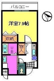 フィール白い雲の間取り画像
