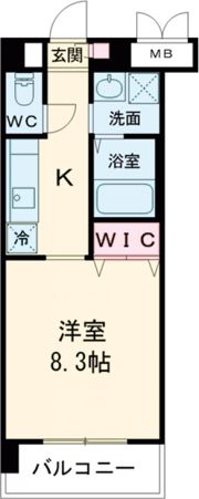 レジデンス利平治の間取り画像