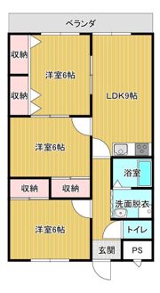 アドヴァンス際波の間取り画像