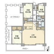 コスモ武蔵新城グレイスコートの間取り画像