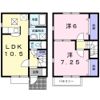 ハイムSweetPea 1号館の間取り画像