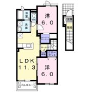 サニーローズⅠの間取り画像