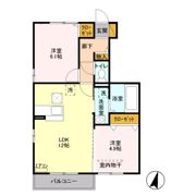 セジュール三橋 5の間取り画像