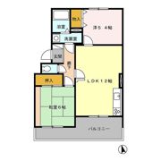 エスポワール東大和の間取り画像