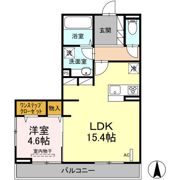 ヒルサイドの間取り画像