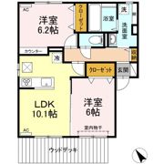 セジュールAMANOの間取り画像