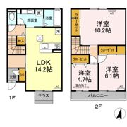 祐真 Cの間取り画像