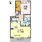 セジュール城西 A棟の間取り画像