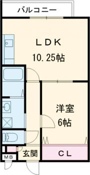 ホームズネオ桂の間取り画像