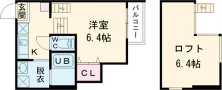 スクリーア箕輪の間取り画像