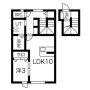 INFINITY SAGAE・Iの間取り画像
