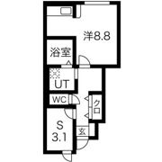 INFINITY SAGAE・IIの間取り画像