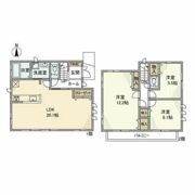 三原台戸建の間取り画像