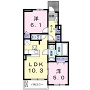 プリムローズの間取り画像