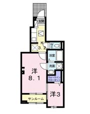 サクセス ツリー Ⅱの間取り画像