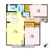 エバーグリーン 八番館の間取り画像