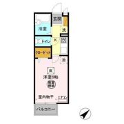 ベルデュールの間取り画像
