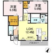 ウェストテラス大西の間取り画像