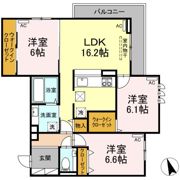 イリスコートの間取り画像