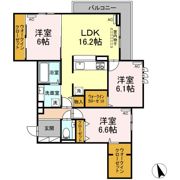 イリスコートの間取り画像