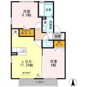 D-room杉町の間取り画像