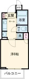 プレサンス神戸裁判所前の間取り画像