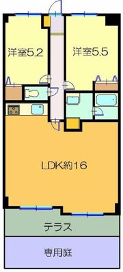 グレージュ和光弐番館の間取り画像