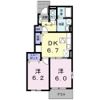 クレメント Bの間取り画像