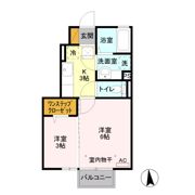 ルミエール Aの間取り画像