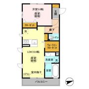 メセナ笠原南の間取り画像