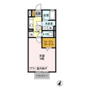 アネックスMITO Ⅱの間取り画像