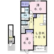 パークビサイドⅡの間取り画像