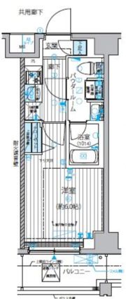 メインステージ立川Ⅳの間取り画像