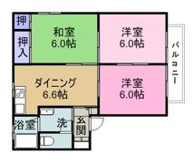 夢番地Aの間取り画像