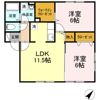グランモアフジの間取り画像