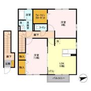 グランモア B棟の間取り画像