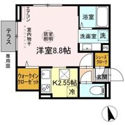 ジュネ きさら津 ＋の間取り画像