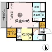 ジュネ きさら津 ＋の間取り画像