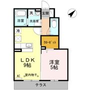 エスポワールの間取り画像