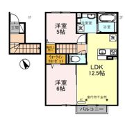 エトワール松井の間取り画像