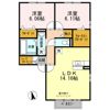 アルカディア永森の間取り画像