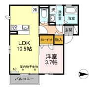 コンフォネスト 桜の間取り画像