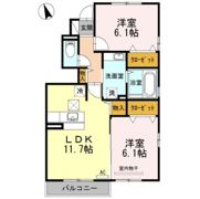 カトレア C棟の間取り画像