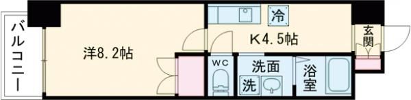 フレッドの間取り画像