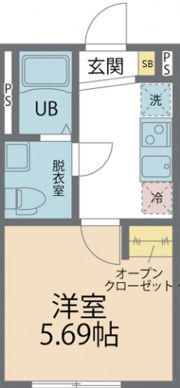 ポーラスター南橋本Ⅱの間取り画像