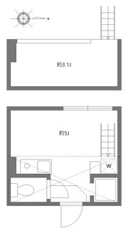 マルズモリシタの間取り画像