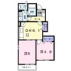 レザン・ラブール Aの間取り画像